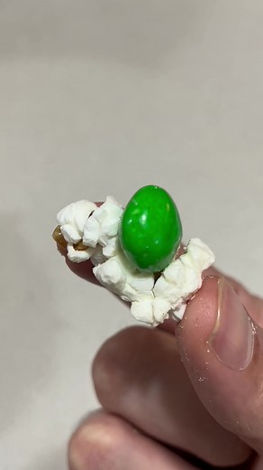 Sweet and Salty Popcorn Recipe with Peanut Butter M&M's and Parmesan Cheese