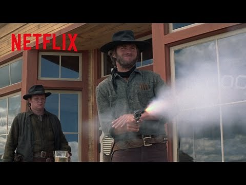 約50年前 - クリント・イーストウッドの華麗すぎる銃さばき💥 | 荒野のストレンジャー | Netflix Japan