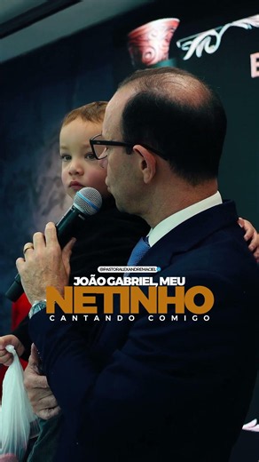 João Gabriel, my little grandson in the presence of God since he was little!
