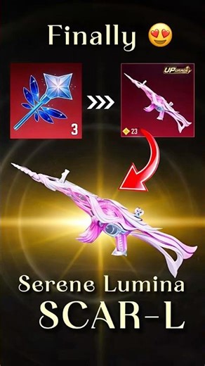 Serene Lumina SCAR-L 😍#pubgmobile #pubg #gaming