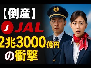 【倒産】JAL 2兆3000億円の衝撃！国家救済の裏側