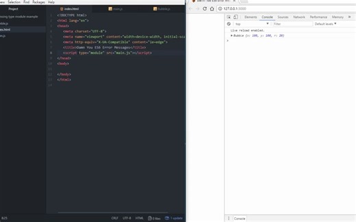 JavaScript ES6 - How to fix Unexpected token import