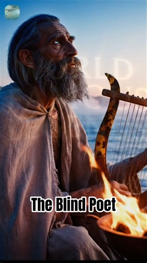 The Blind Poet Who Shaped Ancient Legends 📜⚔️