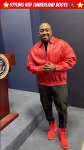 HOW TO STYLE RED 🔴 TIMBERLAND BOOTS