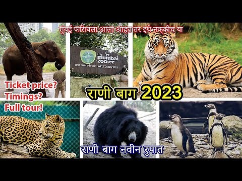 Mumbai Byculla Zoo | Complete Tour of Rani Baug | Veermata Jijabai Bhosale Udyan | Rani Bagh 2023