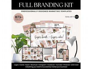 Canva Branding Kit Templates: DIY Logo, Social Media, Brand Style Guide (digital Download) - Etsy Australia