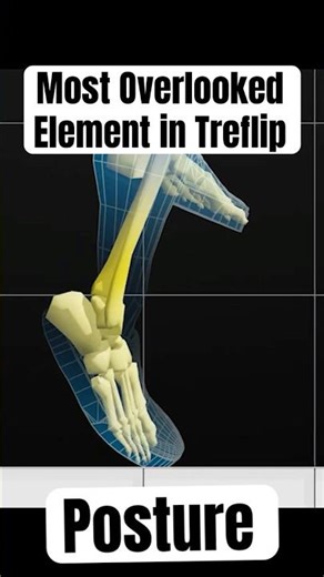 The Anatomy of Treflip #3d #skateboarding #science