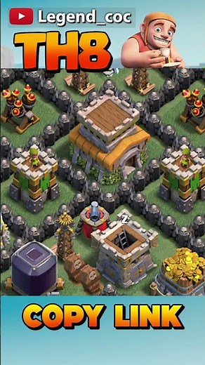 Best TH8 BASE in 2026! clash of clans