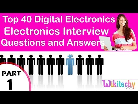 Top 40 Digital Electronics ece interview questions and answers tutorial for fresher beginners