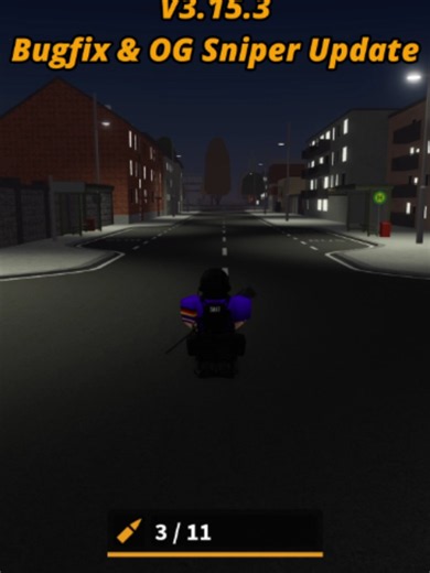 V3.15.3 Update!!! OG Sniper Update #roblox #short #sniper #notrufhamburg #polizei #update
