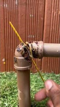 How to replace an elbow without cutting the pipe #PlumbingTips #PVCHack #DIYRepair