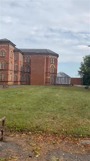 Excuse the heavy breathing , but a ln avoiding all the swivel cameras sprint after a big climb to get to an area where we could relax , this was our first view of the Victorian side of Broadmoor , all uphill from the fence , must have chosen the site for its viewpoint and anyone approaching the old walls | Explore with Chip Baggs photography