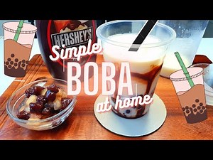 Make your own BOBA TEA with this simple recipe! | Bubble Tea | Tapioca pearls | Milk Tea