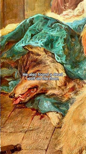 “The Dog He Killed By Mistake”💔 #history#darkhistory#shorts#facts#painting#facts#histotales#art