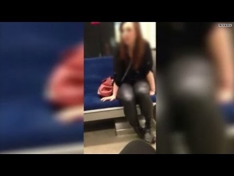 'Possessed' woman attacks fellow passenger in viral video