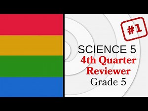 SCIENCE 5 REVIEWER 4th Quarter- GRADE 5