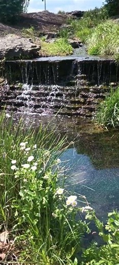 Branson Landing waterfall #missouri #waterfall #relaxing #outdoors #walkingpath