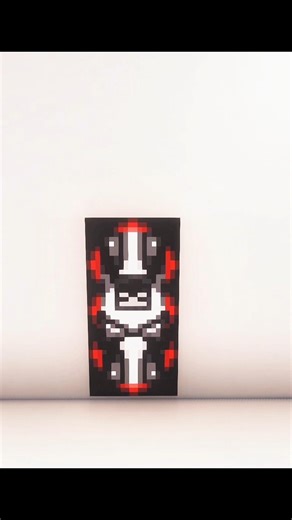 minecraft cool banner design 😱#minecraft #shorts