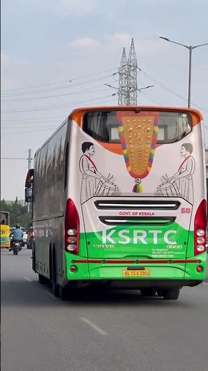 Kerala SRTC’s Brand New | Volvo B8R 7,700CC 346 BHP | 12 AMT | I Shift | MulitAxle AC Semi Sleeper