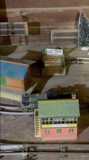 Quick tour of my Hornby O gauge, coarse scale, clockwork, tinplate layout