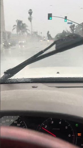 4 wheel drive in rain.