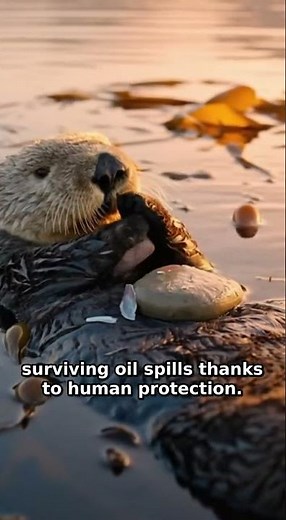 Sea Otter Survival: Cracking Shells and Human Hope | Cinematic Wildlife