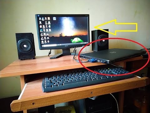 How To Use An External Monitor With A Laptop Closed