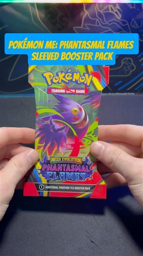 Pokémon ME: Phantasmal Flames Sleeved Booster Pack #pokemon #pokemontcg #pokemoncards #charizard