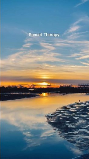 Sunset Walk in Hudson County Park Bayonne, New Jersey