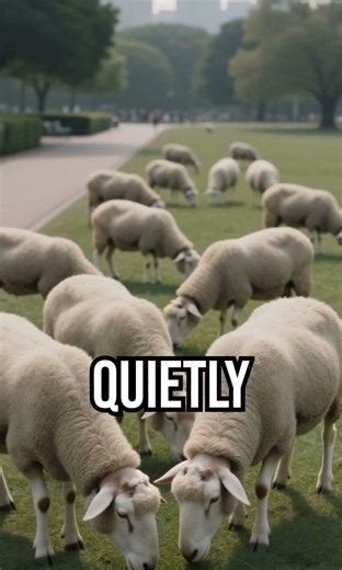 Discover eco-friendly sheep power! #GreenCity #EcoFacts