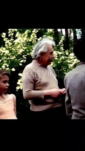 Albert Einstein very rare colour video footage #shorts #short