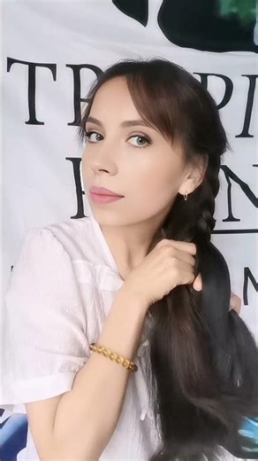 Textured Side Braid Tutorial - Effortless & Chic! 🌟 #messyhair #casualhair #sidebraid