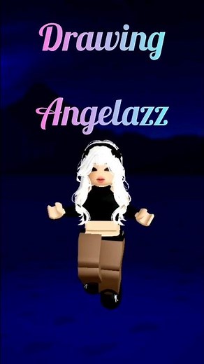Drawing angelazz! #roblox #mm2 ‪@Angelazz‬ #angelazz #fanart #delulueditzzz