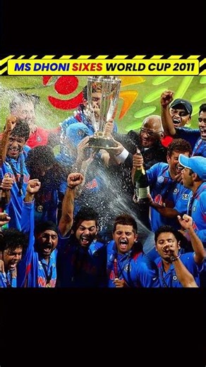 2011 Final ka Last Shot MS Dhoni ne Dil Jeet Liya MS Dhoni ka Historic Six World Cup2011 #india