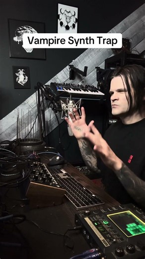 #travissedgbacon #horrormusic #filmcomposer #vampire #synthwave #trap