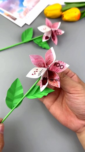 76K views · 1.4K reactions | On Teacher's Day, make a little flower for your teacher! #parentchildhandwork #handwork #diy #teacherday #gift #parentchildhandmade #gift #teacher #papercrafts #origamiwork #handmade paper craft ideas | paper craft ideas | Facebook