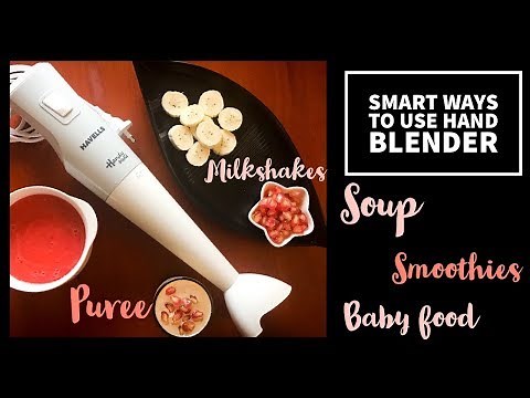 Hand Blender & its uses | Tips & recipes | havells 250w hand blender | product review