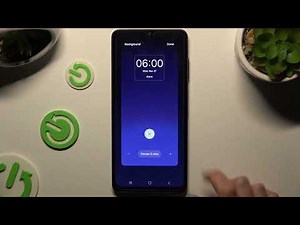 SAMSUNG Galaxy M05 – अलार्म घड़ी कैसे सेट करें
