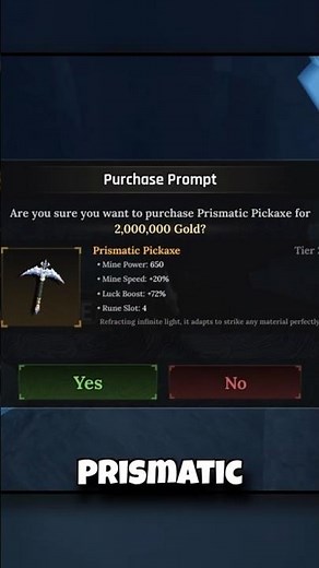 My Pickaxe Progression in Roblox Forge 🔥