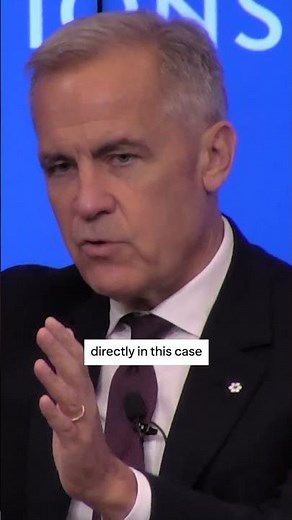 Canadian Prime Minister Mark Carney on the power of secondary sanctions