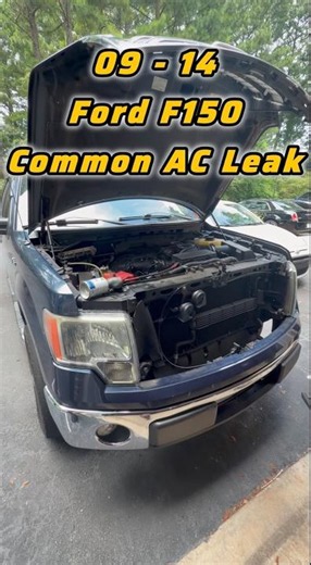 Ford F150 Ac Leaking from Evaporator Core #ford #f150 #carrepair