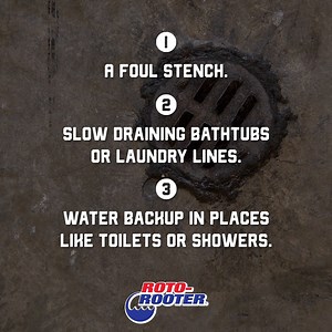 171 reactions · 57 shares | Sewer backups can be unbearable.‍♀️ Here’s how to identify them quickly. | Roto-Rooter | Facebook