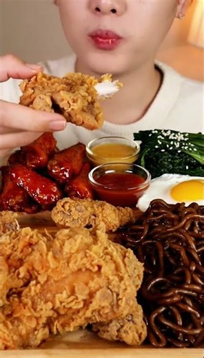 Crispy Chicken Eating ASMR 🍗🔥 (So Satisfying)