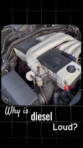 Why is diesel so loud?