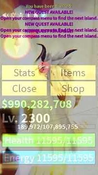 Reaching level 100,000 in Blox Fruits!