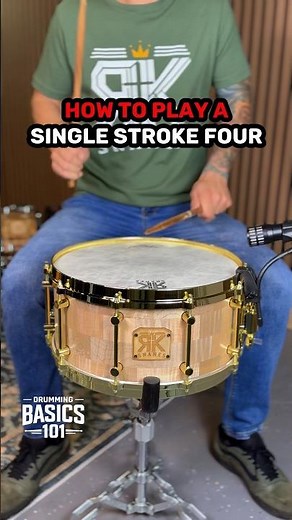 The Drum Rudiment Every Beginner Should Know 🥁 #drums