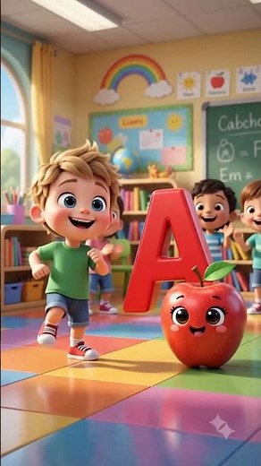 Learn A to Z | Fun 3D Alphabet Animation & ABC Song for Kids 🎵📚