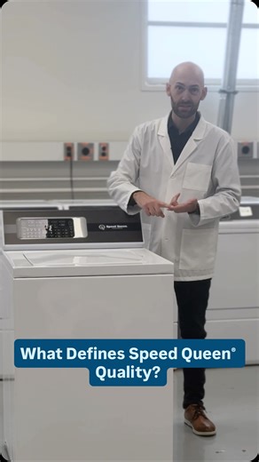 Consistent quality day after day, wash after wash. . . . . . #speedqueenlaundry #speedqueenhome #joeltheengineer #commercialquality #washer #dryer #homeappliances | Speed Queen Home Laundry