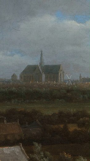 Take a glimpse into the captivating Haarlem skyline of 1650! Jacob Isacksz van Ruisdael beautifully painted his hometown, featuring the St. Bavo Church standing tall over the city, a sight that continues to define Haarlem to this day. Have you ever had the chance to wander through the charming streets of Haarlem? 🏰✨ 🖼️ View of Haarlem from the Northwest, with the Bleaching Fields in the Foreground, Jacob Isaacksz van Ruisdael, c. 1650 - c. 1682 🚨 Discover more of our Stories: https://www.rijk