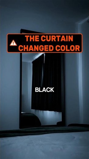 POV: If Your Mirror Shows This Curtain, Leave Immediately #anomaly #horror #scarystories